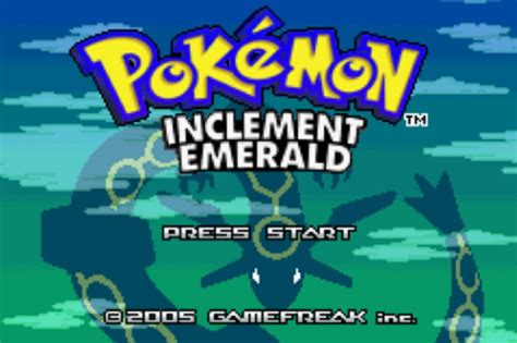 Pokemon Inclement Emerald [ All Cheats ] .